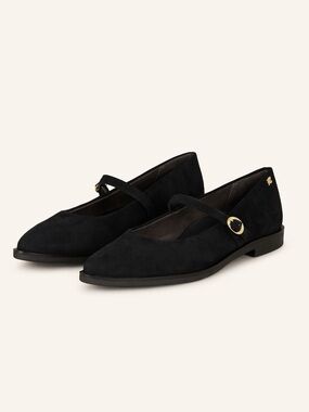 PAUL GREEN CARLA BLACK SUEDE MARY JANE BALLET FLATS 6.5 UK 9 US